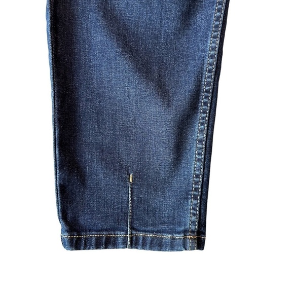 Saint & Sofia Pixie Pleat Mom Jeans Indigo Blue Womens Size UK 32 - Picture 9 of 9